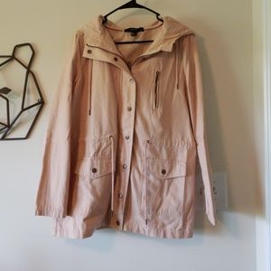 Baby Pink Trench Coat NWOT
